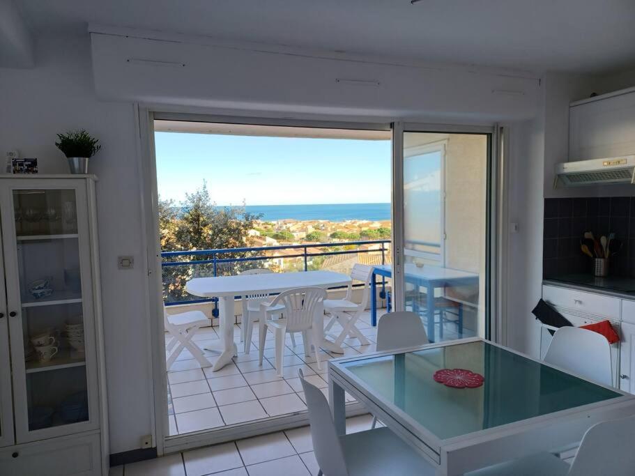 Plain-Pied, Terrasse, Piscine, Pleine Vue Mer, Plage A 6' A Pied, Parking, Wifi Fleury  Ngoại thất bức ảnh