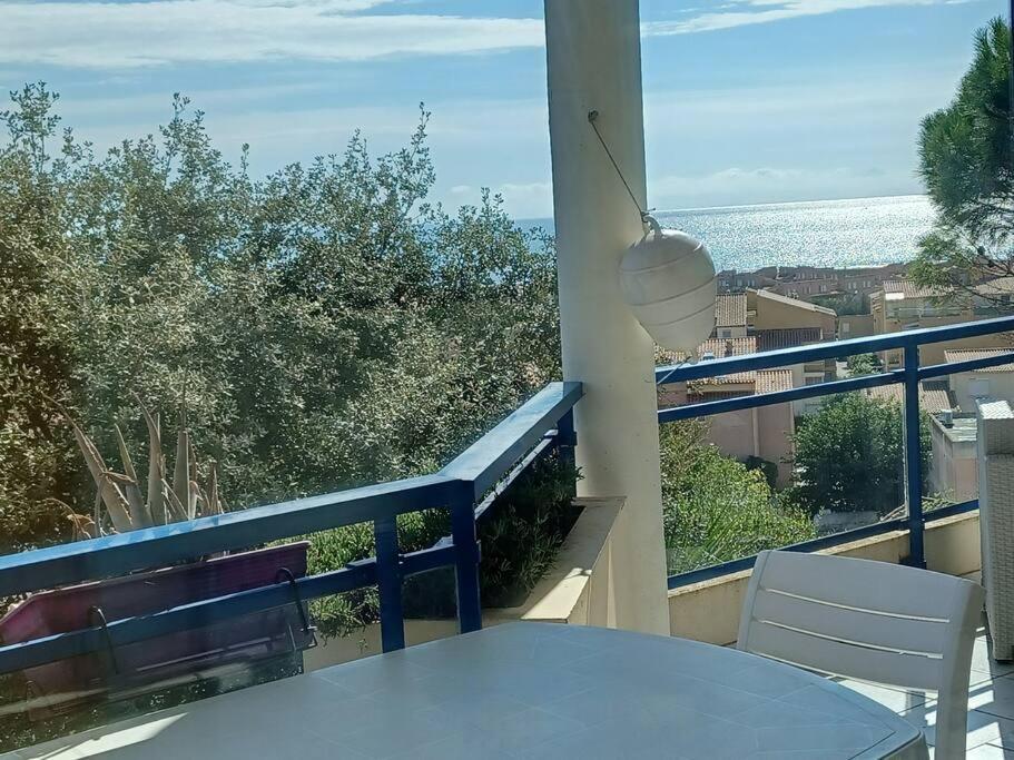 Plain-Pied, Terrasse, Piscine, Pleine Vue Mer, Plage A 6' A Pied, Parking, Wifi Fleury  Ngoại thất bức ảnh